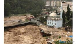 Artvin'de sel...