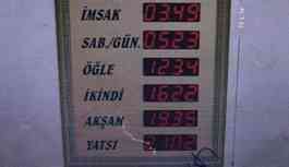 Belediyeden 18 bin liralık namazmatik