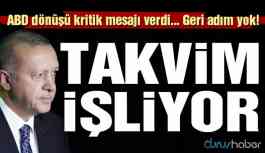 Erdoğan ABD dönüşü uçakta konuştu: Takvim işliyor