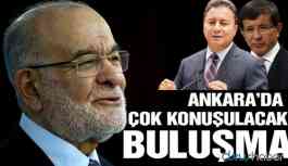 Ankara'da çok konuşulacak buluşma!