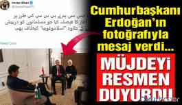 Pakistan başbakanı, Erdoğan’ın fotoğrafını paylaşıp resmen duyurdu