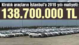 Son dakika… İşte Yenikapı’daki kiralık araçların İstanbul’a 2019 yılı maliyeti