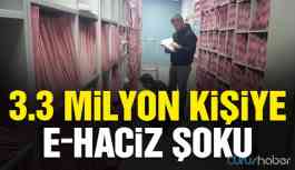 3.3 Milyon kişiye e-haciz şoku