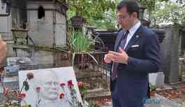 İmamoğlu, Yılmaz Güney ve Ahmet Kaya’nın mezarlarını ziyaret etti