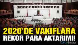 2020’de vakıf ve derneklere rekor para aktarımı!