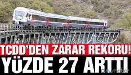 Demiryollarından zarar rekoru
