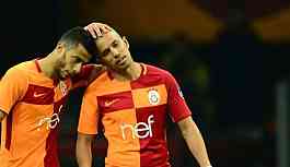 Galatasaray'da Belhanda ve Feghouli ile özel görüşme