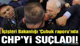 İçişleri Bakanlığı ‘Çubuk raporu’nda CHP’yi suçladı!