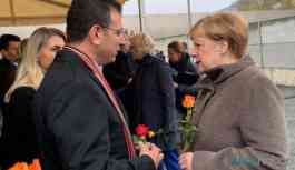 İmamoğlu, Angela Merkel ile bir araya geldi