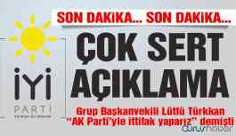 "AK Parti ile ittifak yaparız" demişti! Sert açıklama geldi