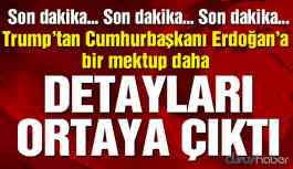 Son dakika… Trump’ın Cumhurbaşkanı Erdoğan’a yazdığı ikinci mektup ortaya çıktı