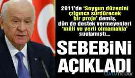 Bahçeli’den Kanal İstanbul ‘çelişkisi’ne dair dikkat çeken açıklama