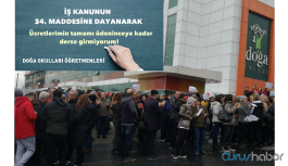 Doğa Koleji öğretmen boykotu yayılıyor