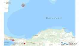 Karadeniz'de deprem