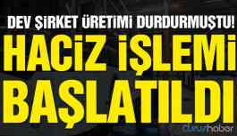 Üretimi durdurmuştu! Bankalardan haciz geldi!