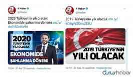 A Haber’in standart yeni yıl vaadi sosyal medyanın gündeminde!