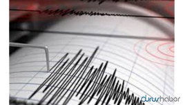 Akdeniz'de 5,8 büyüklüğünde deprem