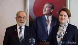 Akşener ve Karamollaoğlu'ndan Davutoğlu'na destek