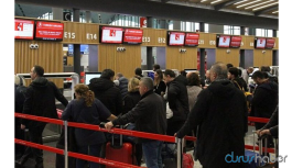 Çok sayıda uçak seferi iptal edildi: Rötarlar yaşanıyor