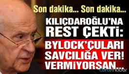 Devlet Bahçeli’den Kılıçdaroğlu’na FETÖ ve Bylock resti