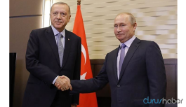 Erdoğan ile Putin Berlin'de konferans öncesi görüştü