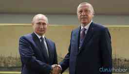 Erdoğan ve Putin’in görüşmesi sona erdi
