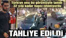Kız arkadaşını darp edip tepki gösterenlerin üzerine aracını sürmüştü...