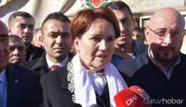 Meral Akşener depremzedeleri ziyaret etti