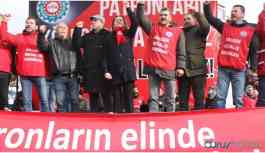 Binlerce metal işçisinden miting! Şubat’ta genel grev kararı!