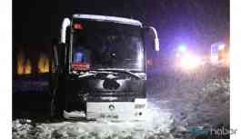 Sivasspor altyapı oyuncularını taşıyan otobüs kaza yaptı: Yaralılar var