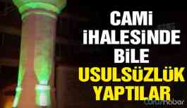 AKP'li belediyede cami ihalesinde usulsüzlük