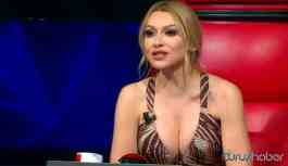 Şarkıcı Hadise’nin ‘göğüs dekoltesi’ onu ele verdi!