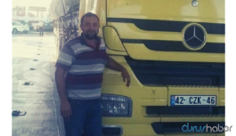 Kamyon şoförü maddi sıkıntılar nedeniyle hayatına son verdi