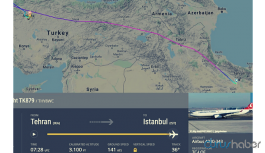 Türk Hava Yolları'nın Tahran - İstanbul uçağı Ankara'ya acil iniş yaptı