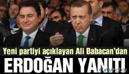 Ali Babacan’dan ‘Erdoğan’ sorusuna flaş yanıt!