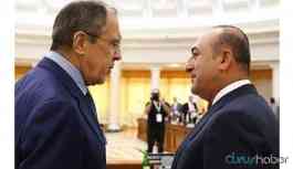 Bakan Çavuşoğlu Rus mevkidaşı Lavrov ile görüştü