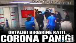 Coronavirüs paniği! Hastaneyi birbirine kattı!
