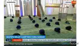 Diyanet İşleri'nden Saray'da özel Cuma namazı
