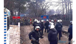 Yunanistan sınırında bir mülteci öldürüldü