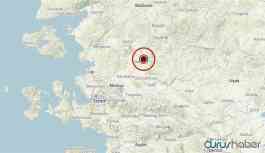 Manisa'da korkutan deprem