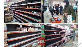 Marketlerde coronavirüs paniği manzaraları
