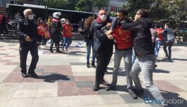 1 Mayıs eyleminde 11 kişi gözaltına alındı