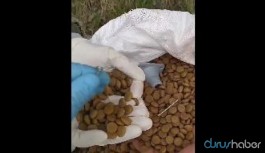 MNG Kargo'nun taşırken çuvala aktardığı köpek mamasının içinden çivi ve vida çıktı