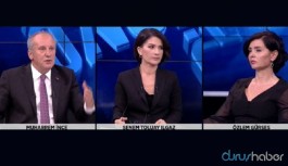 Muharrem İnce: Gösterdiğim tavır tüm ekranlarda sadece kendisi olmak isteyen zihniyete