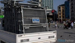 Sokağa çıkma yasağı varken Gezi Parkı'nı bariyerlerle kapattılar