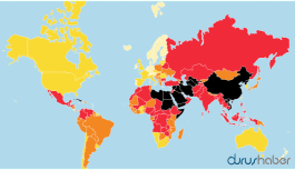 Türkiye'nin basın özgürlüğü endeksi sıralaması belli oldu