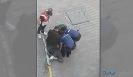 Yine polis şiddeti... Sitenin önüne çıkan genç darp edilip gözaltına alındı