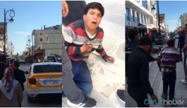 Zabıtalar, karton toplayan çocuğu darp etti!