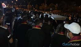 Baro başkanlarına yine polis müdahalesi