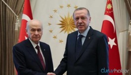 Erdoğan ile Bahçeli bir araya geldi